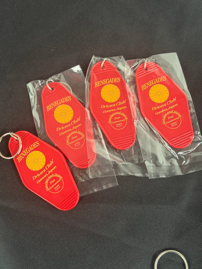 Motel Keychain