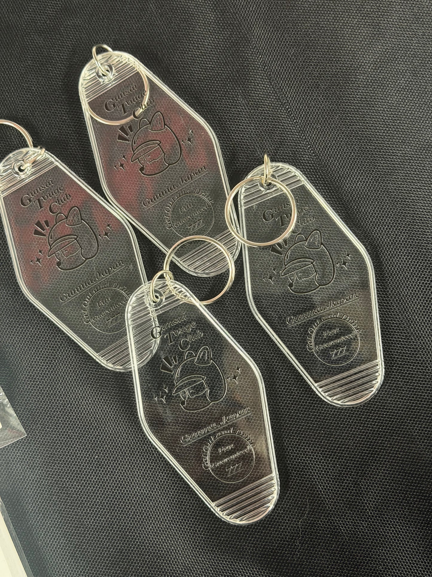 Motel Keychain