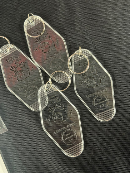 Motel Keychain