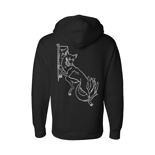 Kitsune Hoodie (Asphalt)